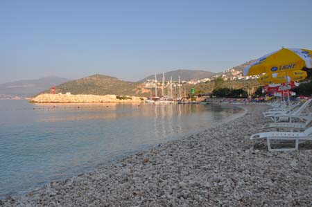 Kalkan harbor & beach