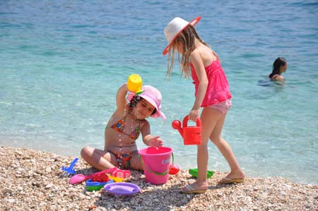 Kalkan beach_play ground